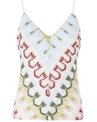 Missoni - Sleeveless Tops - Lyst