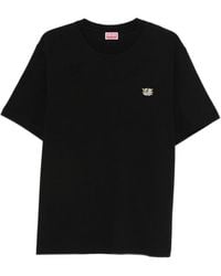 KENZO - Tops ,Zwart ,Katoen Wild Tiger Classic T-Shirt - Lyst