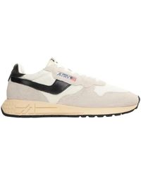 Autry - Schoenen ,Veelkleurig ,Katoen Reelwind Low Sneakers - Lyst