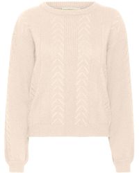 Cream - Round-Neck Knitwear - Lyst