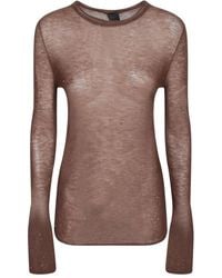 Pinko - Braune Strickware Aw25 Stil Und Komfort - Lyst