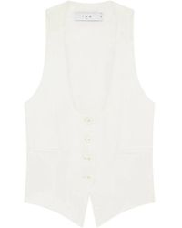 IRO - Jassen ,Wit ,Debardeur E26 - Lyst