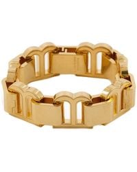 Balenciaga - Armband Met Logo Plakkaat - Lyst