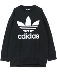 adidas - Tref Over Crew Herensweater Met Ronde Hals - Lyst