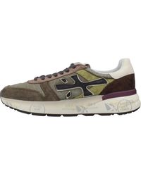 Premiata - Schoenen ,Veelkleurig ,Leer Mick 7717 Deportivo - Lyst