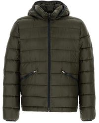 Herno - Jassen ,Groen ,Nylon Gewatteerd Nylon Pufferjack - Lyst