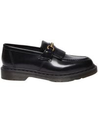 Dr. Martens - Adrian Snaffle Schwarz Glatter Loafer - Lyst