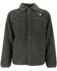 K-Way - Jassen ,Groen ,Polyester Cameron Sherpa Polar Giacca - Lyst