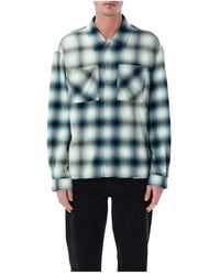 Represent - Sun Bleached Flannel Shirt - Lyst