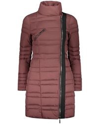 Moorer - Down Jacket Met Contrasterende Inzetten - Lyst