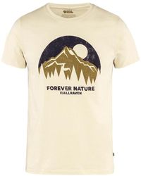 Fjallraven - Natur t-shirt in kreideweiß - Lyst
