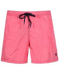 Drumohr - Fuchsia Meer Kleidung Elastische Taille Shorts - Lyst