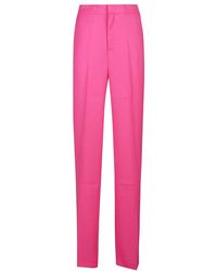 ANDAMANE - Fuchsia Maxi Broek - Lyst