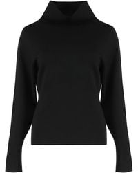 P.A.R.O.S.H. - Trui Met Col Van Wol En Kasjmier - Lyst