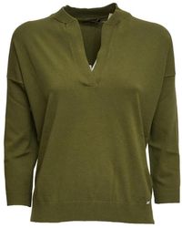 Fay - Maglia Manica 3/4 - Lyst