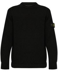 Stone Island - Knitwear > round-neck knitwear - Lyst