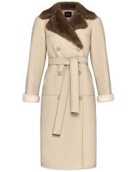 CESARE GASPARI - Belted Coats - Lyst