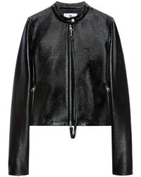 Courreges - Jassen ,Zwart Light Jacket - Lyst