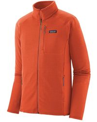 Patagonia - Fitness ,Oranje ,R1 Jkt - Lyst