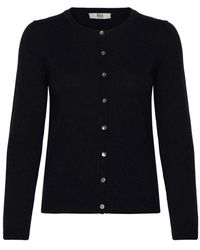 Rosemunde - Cardigan Met Knopen - Lyst