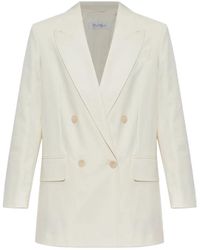 Max Mara - Jassen ,Wit ,Katoen Suez Jacket - Lyst