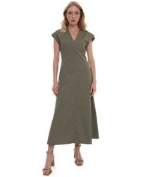 Pennyblack - Gommoso Midi Jurk - Lyst