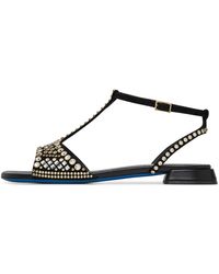 Loriblu - Schoenen ,Veelkleurig ,Leer Sandaal Sieraad - Lyst