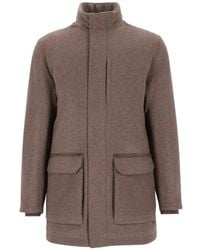 Corneliani - Single-Breasted Coats - Lyst