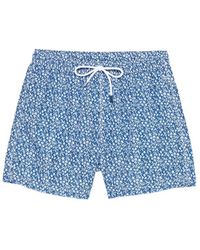 Fedeli - Badmode ,Blauw ,Polyester Madeira Zwembroek - Lyst