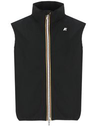 K-Way - Valen Stretch Dot Vest - Lyst