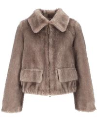 Bully - Faux Fur Hooded Jacket - Lyst