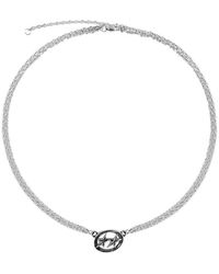 Twojeys - Icon Double Chain Necklace - Lyst