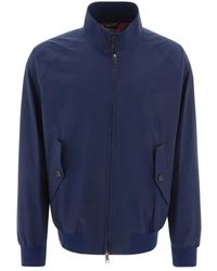 Baracuta - Blauwe Jas Voor Mannen Stijlvol En - Lyst