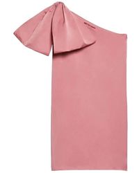 Max Mara - Kleedjes ,Roze ,Katoen Korte Jurk - Lyst