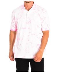 La Martina - Tops ,Roze ,Katoen Polo Shirt Met Korte Mouwen - Lyst