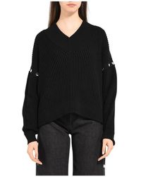 Sportmax - V-Neck Knitwear - Lyst
