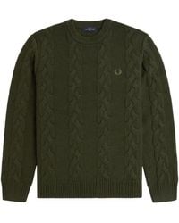 Fred Perry - Round-Neck Knitwear - Lyst