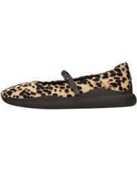 Emanuélle Vee - Schoenen ,Veelkleurig ,Leer Pony Hair Ballerina's - Lyst