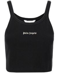 Palm Angels - Sleeveless Tops - Lyst
