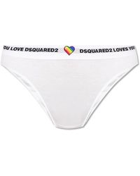 DSquared² - Slip À Taille Logo - Lyst