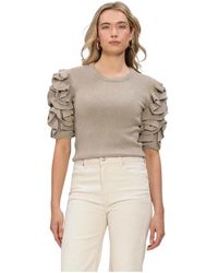 Object - Objdiandra Knit 2/4 Re Pullover - Lyst