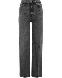 7 For All Mankind - Straight Jeans - Lyst