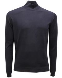 GOES BOTANICAL - Truien & Vesten ,Blauw ,Wol Lupetto Costina Sweater - Lyst
