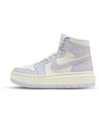 Nike - Fitness ,Veelkleurig ,Leer 1 Elevate High Titanium - Lyst