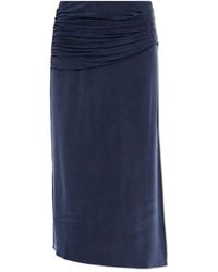 IRO - Rokken ,Blauw ,Midi Skirts - Lyst