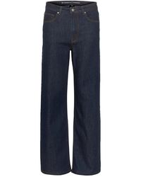 My Essential Wardrobe - Jeans ,Blauw ,Hoge Wijde Y Donkerblauwe Jeans - Lyst