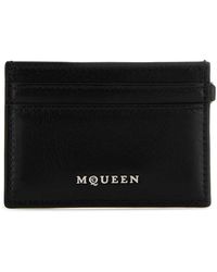 McQueen - Leder Sling Kartenhalter - Lyst