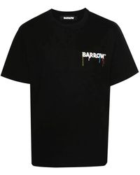 Barrow - Schwarzes jersey t-shirt - Lyst