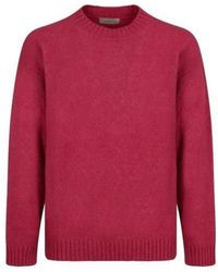 Laneus - Truien & Vesten ,Rood ,Kasjmier Stijlvolle Trui - Lyst