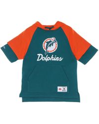 Mitchell & Ness - Miami Dolphins Nfl Hoodie Blauw - Lyst